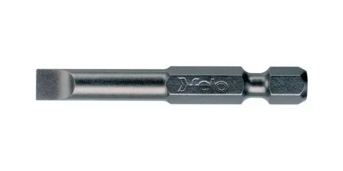 Бита Felo 03010510 плоская шлицевая серия Industrial E6.3 SL10,0х1,6, 10 шт