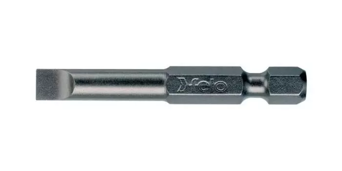 Бита Felo 03052510 плоская шлицевая серия Industrial E6.3 SL5,5х1,0, 10 шт
