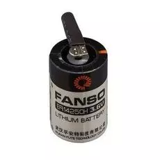 Батарейка Fanso ER14250H/3PF Li-SOCl2 батарея типоразмера 1/2AA, 3.6 В, 1.2 Ач, на плату выводы, Траб: -55...85 °C