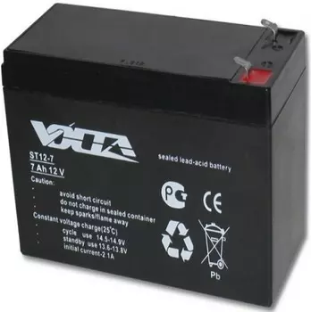 Батарея аккумуляторная Volta ST 12-7 12В, 7Ач, Т2