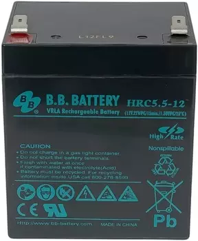 Батарея BB HRC 5.5-12 12В/5,5Ач