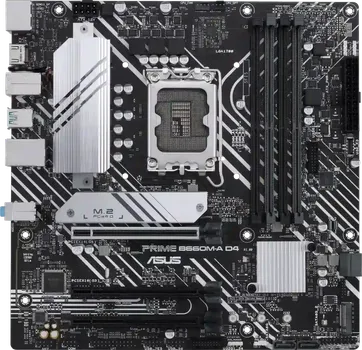 Материнская плата ASUS PRIME B660M-A D4-CSM (90MB19K0-M1EAYC)