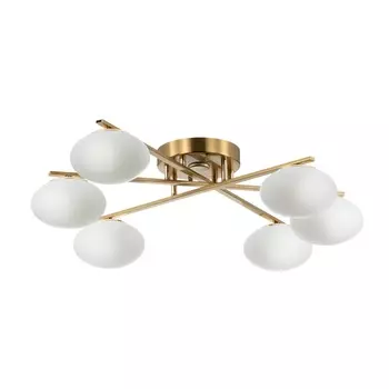 Люстра Citilux Atman Smart CL226A163 LED RGB бронзовая