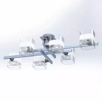 Люстра Citilux Вирта cl139260 алюминий