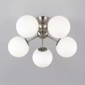 Люстра Citilux Томми CL102154 матовый хром с белым
