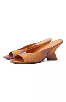 Текстильные мюли Dries Van Noten