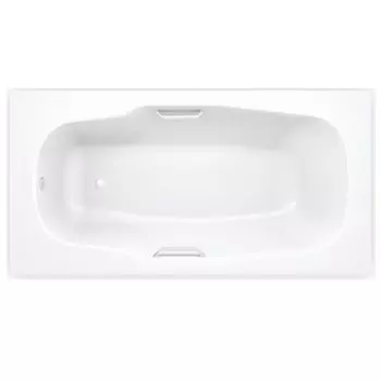 Стальная ванна с отверстиями для ручек BLB ATLANTICA HG 180х80, B80J (без ножек)