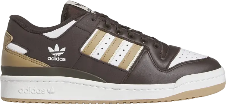 Кроссовки Adidas Forum 84 Low ADV 'Dark Brown Ecru Tint', коричневый