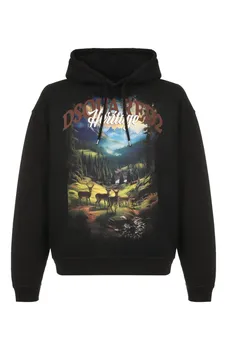 Хлопковое худи Dsquared2