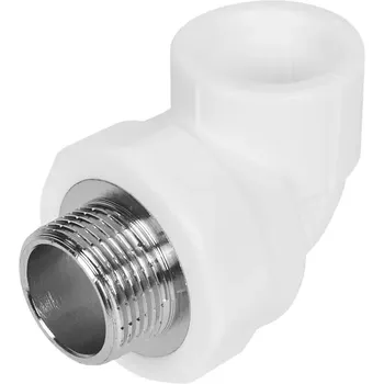 Угол комбинированный 90° Valtec 3/4"x25 мм НР ВП полипропилен VTP.753.0.02505