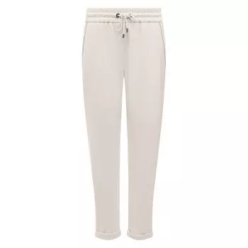 Хлопковые брюки Brunello Cucinelli