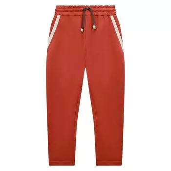 Хлопковые брюки Brunello Cucinelli