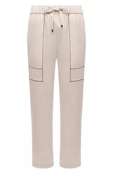 Хлопковые брюки Brunello Cucinelli