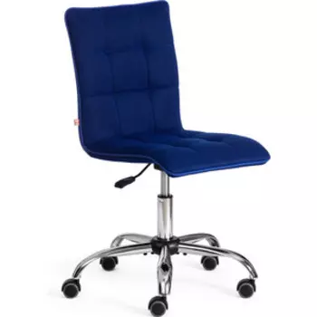 Компьютерное кресло TetChair Кресло ZERO ткань/кож/зам, синий, TW10/36-39