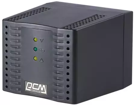 Стабилизатор напряжения TCA-3000 Black TCA-3000 BL Powercom TCA-3000 Black Tap-Change, 1500W