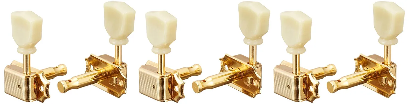 Scud Crewson Type Peg Keystone Knob Gold 2012GS 3+3 золотой