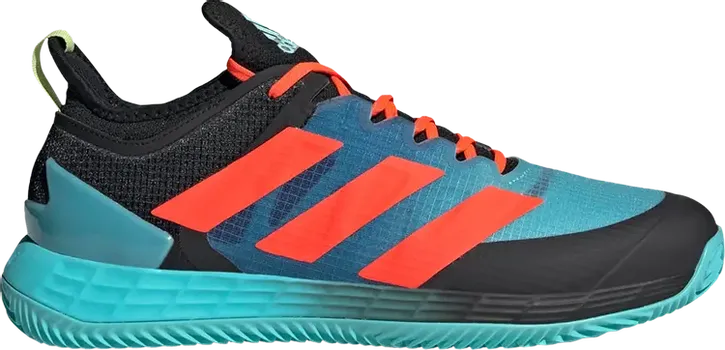 Кроссовки Adidas Adizero Ubersonic 4 Clay Court 'Pulse Aqua', синий