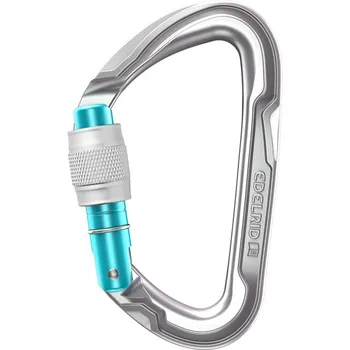 Карабин Pure Screw Edelrid, серый