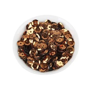 1200pcs(20g) 6 мм блестки ПВХ плоские круглые свободные пайетки Вышивание свадебных ремесел женские аксессуары для одежды фуксия