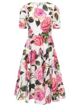 Платье хлопковое DOLCE & GABBANA