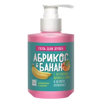 ЦАРСТВО АРОМАТОВ Гель для душа «Абрикос & Банан» 300.0