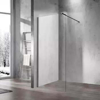Неподвижная перегородка 80 см Vincea Walk-In VSW-1H800CLGM прозрачное