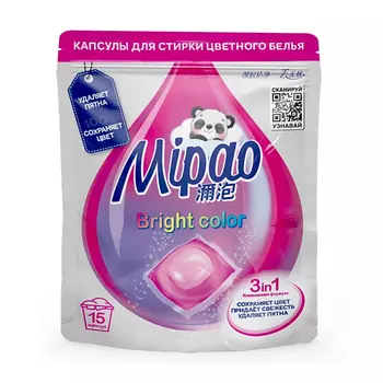 MIPAO Капсулы для стирки цветного белья 15.0