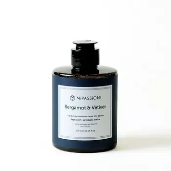 MIPASSIONCORP Парфюмированная пена для ванны «Bergamot & Vetiver» 300.0
