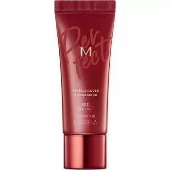 MISSHA Тональный BB крем М Perfect Cover RХ "Естественное покрытие" SPF42/PA+++