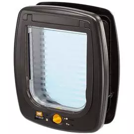Двери Ferplast Swing 9 коричневые для кошек и собак (26,2 x 10,2 x 31,2, Коричневый)
