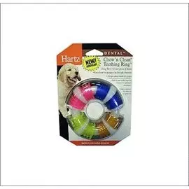 Игрушка Hartz Chew'n Clean Teethingring Ring Кольцо для очищения зубов и массажа десен собак
