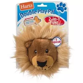 Игрушка Hartz Double Play Pal Лев для собак (17 см, )
