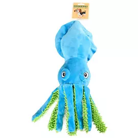 Игрушка Homepet Seaside осьминог с пищалкой плюш для собак (43,5 х 20 см,)