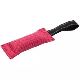 Игрушка Каскад из шланга красная для собак (28 х 8 см, Красный)