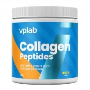 Vplab - Комплекс Collagen Peptides со вкусом апельсина для поддержки красоты и молодости, 300 г