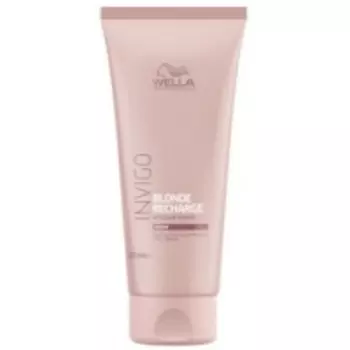 Wella Invigo Blonde Recharge Warm - Бальзам-уход оттеночный для теплых светлых оттенков, 200 мл