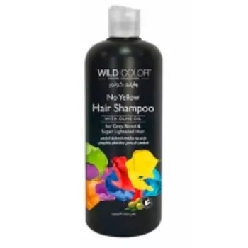 Wildcolor - Анти-жёлтый шампунь для осветленных и седых волос No Yellow, 500 мл