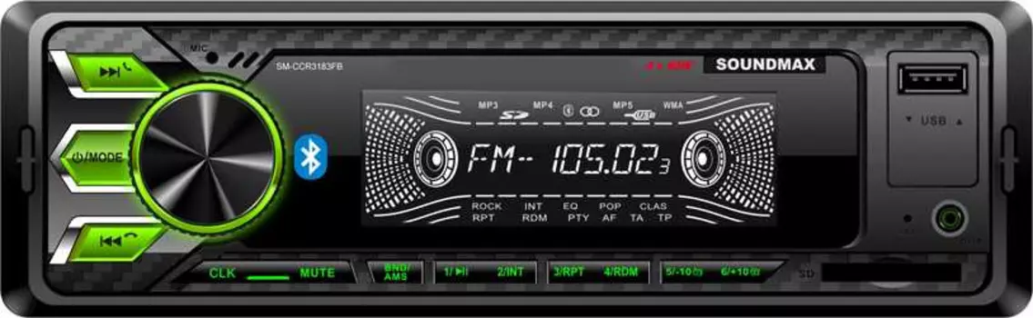 Автомагнитола Soundmax
