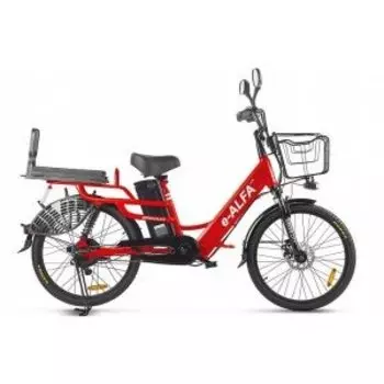 Электровелосипед GREEN CITY e-ALFA LUX 24" 2021
