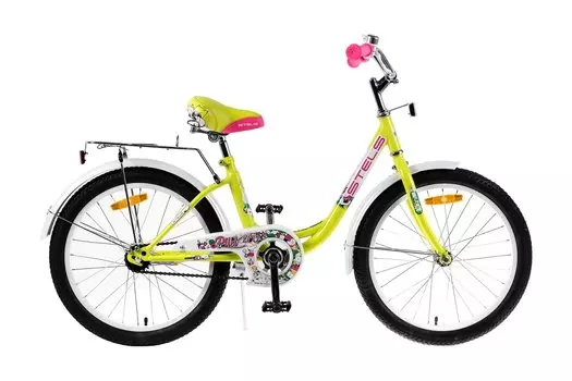 Детский велосипед Stels Pilot 200 Lady Z010 20" 2019 (Рама: 12" (Рост: >110 см), Цвет: мятный)