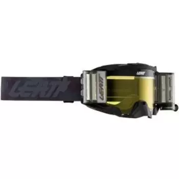Веломаска Leatt Velocity 5.5 Roll-Off Stealth Yellow 70%, 8024070410