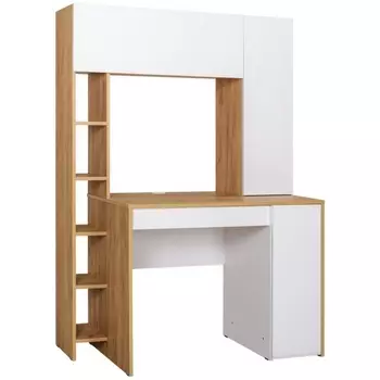 Письменный стол Mobi Комфорт 12.71 дуб золотой craft / белая аляска 415710