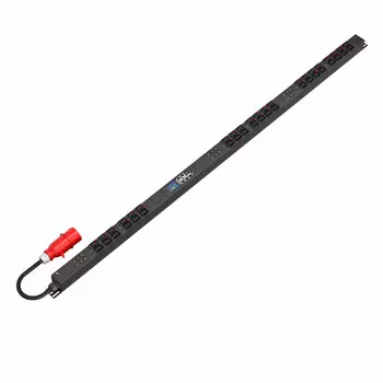 Блок розеток (PDU) SMARTWATT PMI33S6CВO2121UL, кол-во розеток:42 (42xC13/21xC19), 32А, черный, кабель питания 3 м (PMI33S6CВO2121UL)