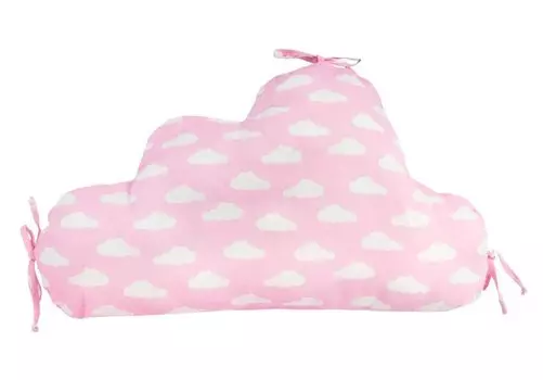 Подушка (бортик облачко) AmaroBaby Sunny Day Облака розовые