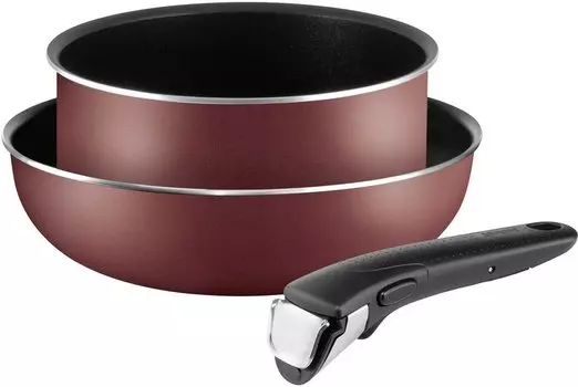 Набор сковород Tefal Ingenio Red 04175830 3 предмета (9100024806)