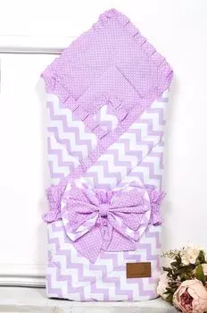 Одеяло на выписку AmaroBaby Zig Zag розовый