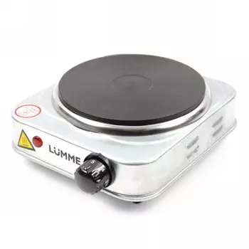 Электроплитка Lumme LU-3625, 1 конфорка, закрытая спираль, 1200 Вт