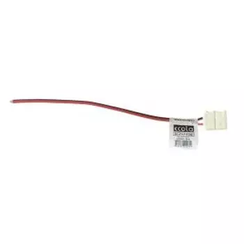Кабель соединительный Ecola LED strip connector с 2-х контактным зажимным разъемом 10 мм, 15 см