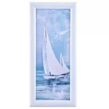 Картина в раме Корабль справа, 20х50 см