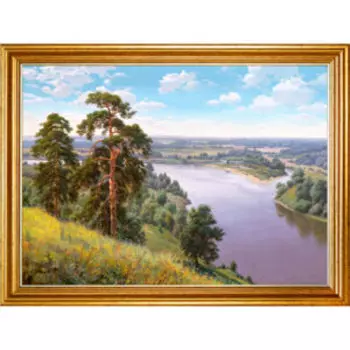 Картина в раме Обрыв, 30х40 см